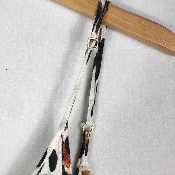 Show Me Your Mumu Leopard Print Maxi Dress | Ivory Black Brown | Size Small - Picture 3 of 8